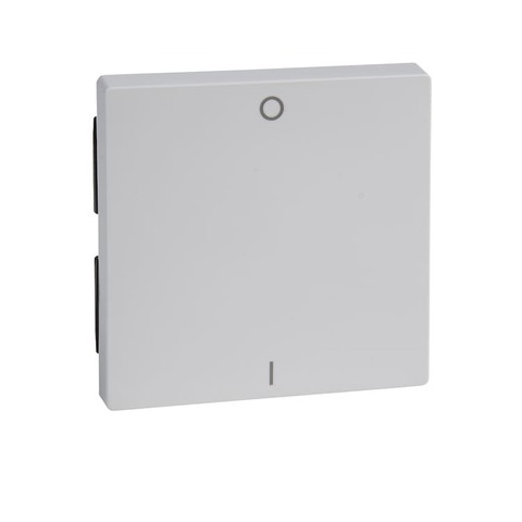 Клавиша одинарная с маркировкой I/0. Цвет Активный белый. Merten System M. MTN432225