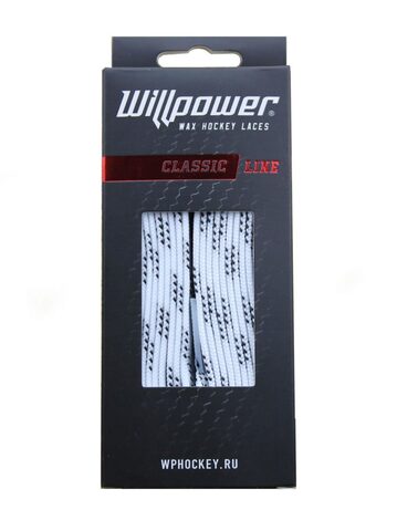 Шнурки с пропиткой WILLPOWER Classic 84