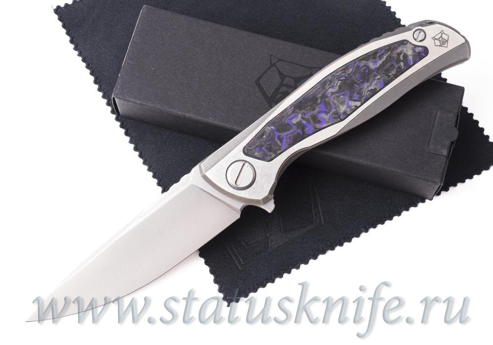 Нож Широгоров Флиппер F95NL Gen5 Purple TC M390 MRBS