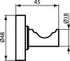 Одинарный крючок для одежды Ideal Standard IOM A9115XG