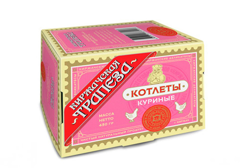 Котлеты куриные "Киржачская трапеза", 450г