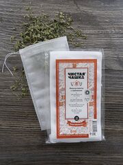 Пакет фильтр-волокно с завязками. В пакете. (10х17 см, 10 шт.)