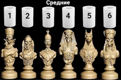 Силиконовый молд Шахматы Мумии 