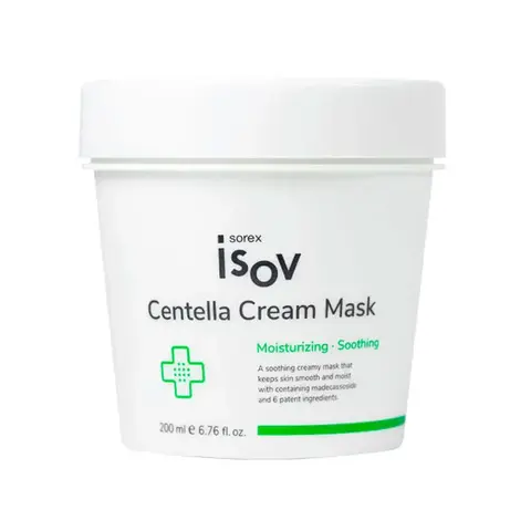 Isov Успокаивающая маска с центеллой, 200 мл | Centella Cream Mask
