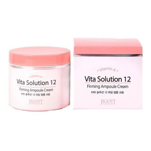 Jigott Vita Solution 12 Firming Ampoule Cream - Крем омолаживающий ампульный