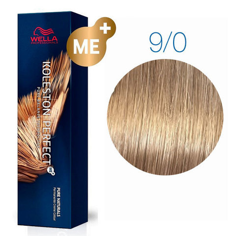 Wella Koleston Pure Naturals 9/0 (Очень светлый блонд натуральный) - Стойкая краска для волос