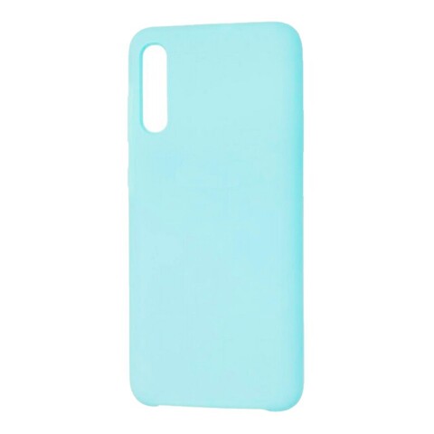 Силиконовый чехол Silicone Cover для Samsung Galaxy A50 / A50s / A30s (Голубой)