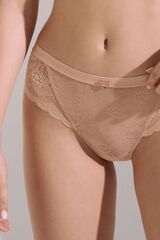 Трусы-бразилиана LISCA EVELYN 22194_Миндальный