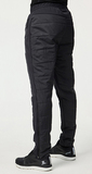Премиальный костюм для лыж и зимнего бега Nordski Hybrid Hood Warm 2.0 Black-Grey