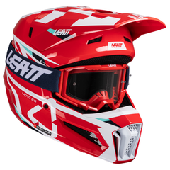 Мотошлем Leatt Moto 3.5 Helmet Kit (2025) Red