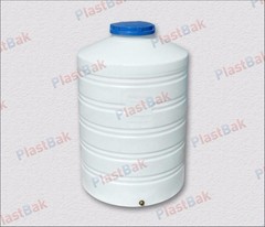 Емкость пищевая вертикальная Пластбак 750 л. (930 л.) Вертикальная (92x92x148см;белый) - арт.556213