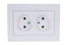 RAIN 703 0202 128 Розетка двойная б/з керам. белая 10шт/120шт