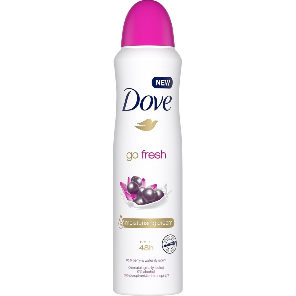 Dove fresh. Антиперспирант dove go Fresh. Dove дезодорант женский спрей. Дав спрей жен 150мл go Fresh /6/. Дав ДЕЗ спрей 150мл Berry & wat.