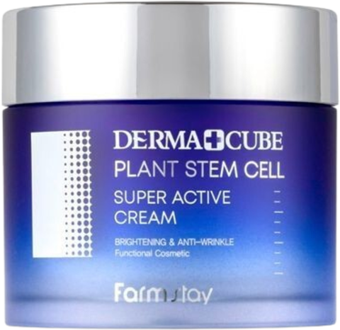 Farmstay Derma Cube Pl Крем с лифтинг-эффектом и фитостволовыми клетками FarmStay Derma Cube Plant Stem Cell Super Active Cream