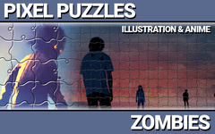 Pixel Puzzles Illustrations & Anime - Jigsaw Pack: Zombies (для ПК, цифровой код доступа)