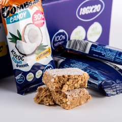 Протеиновые конфеты Bombbar Финик-кокос-кешью, 18 гр