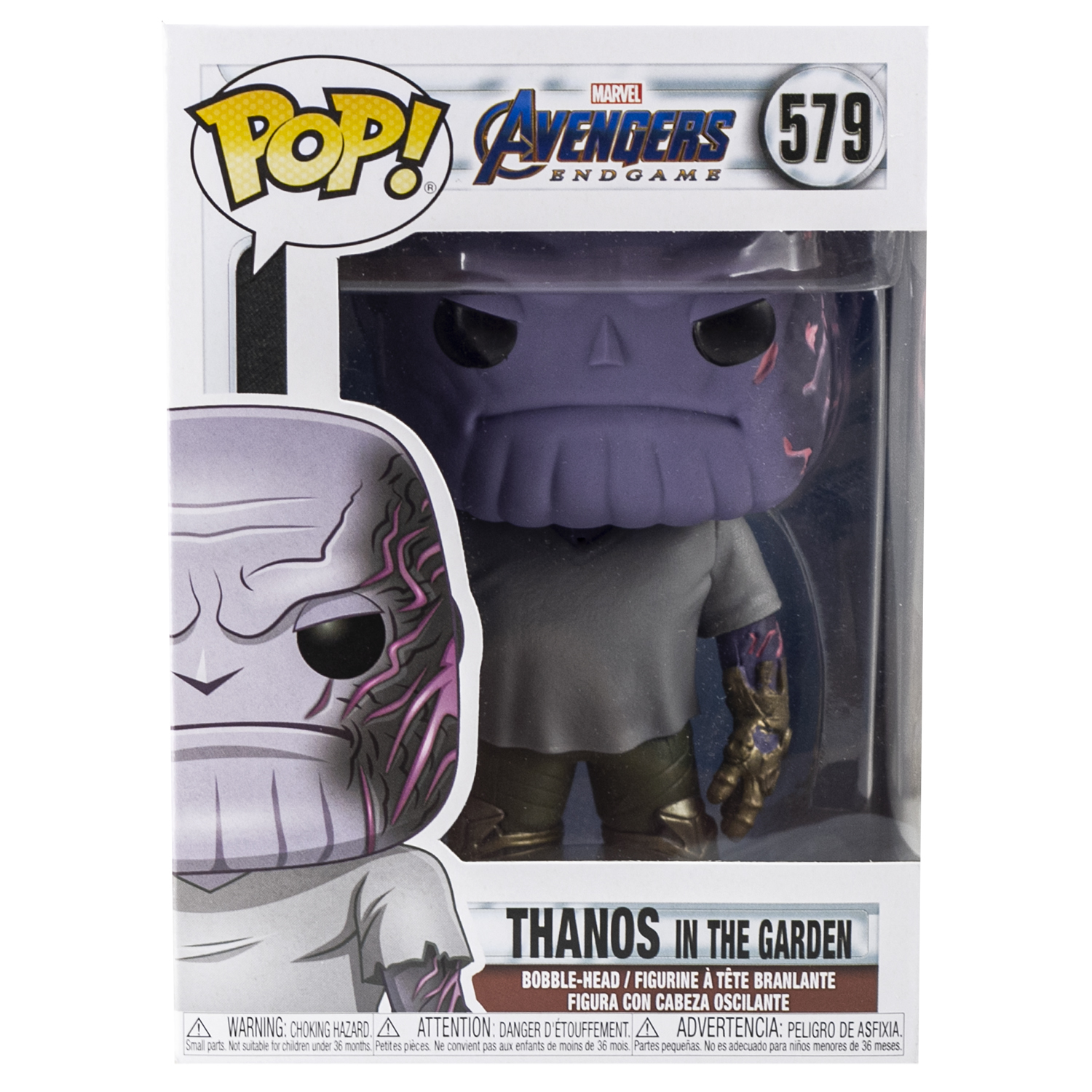 Funko POP Bobble Marvel Avengers Endgame Casual Thanos w