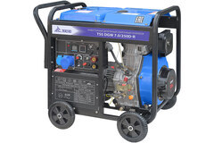 Дизельный сварочный генератор TSS DGW 7.0/250D-R - [7 кВт / MMA: 50-230А]  руч. старт