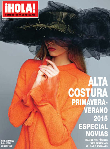 Журнал мод.¡HOLA! Alta costura сезона p/v 2015.