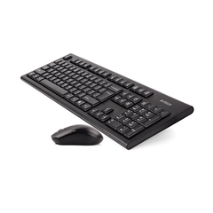 Комплект Клавиатура + Мышь A4Tech 3000N Black