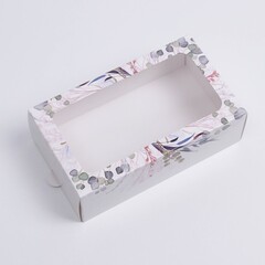 Коробка складная 18х10,5х5,5см ассорти