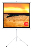 Экран для проектора S'OK SCPST-158x158 88'' 1:1 напольный, на треноге, матовый, белый
