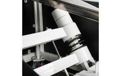 Баскетбольная стойка мобильная складная на пружинах вынос 2,25 м c противовесом Zavodsporta