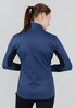 Премиальная куртка для лыж и зимнего бега Nordski Hybrid Pro Blue/Yellow W