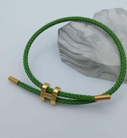 5954 - Браслет шнурок HERMES , затяжка