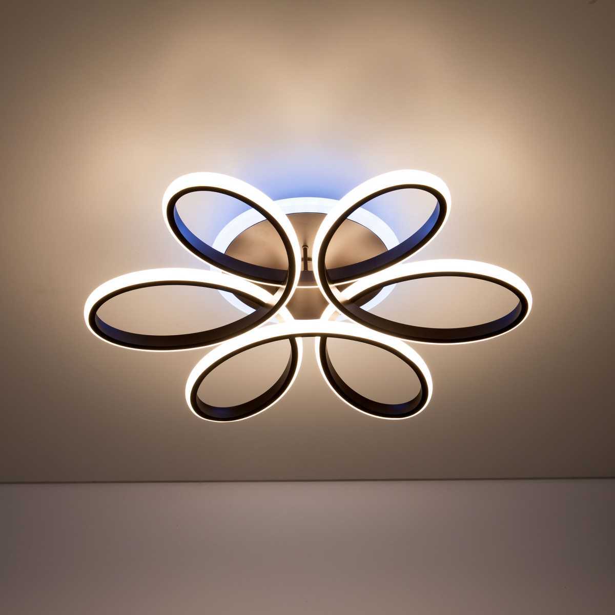 Потолочная светодиодная люстра Citilux Сезар Смарт CL233A155E