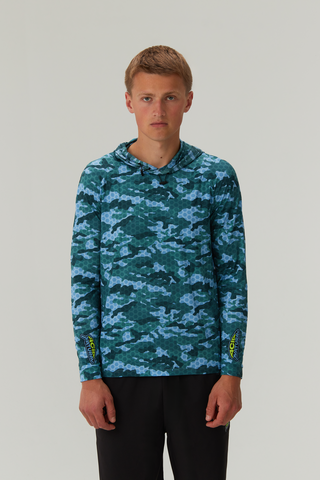 Джерси для рыбалки "Соты зеленые"