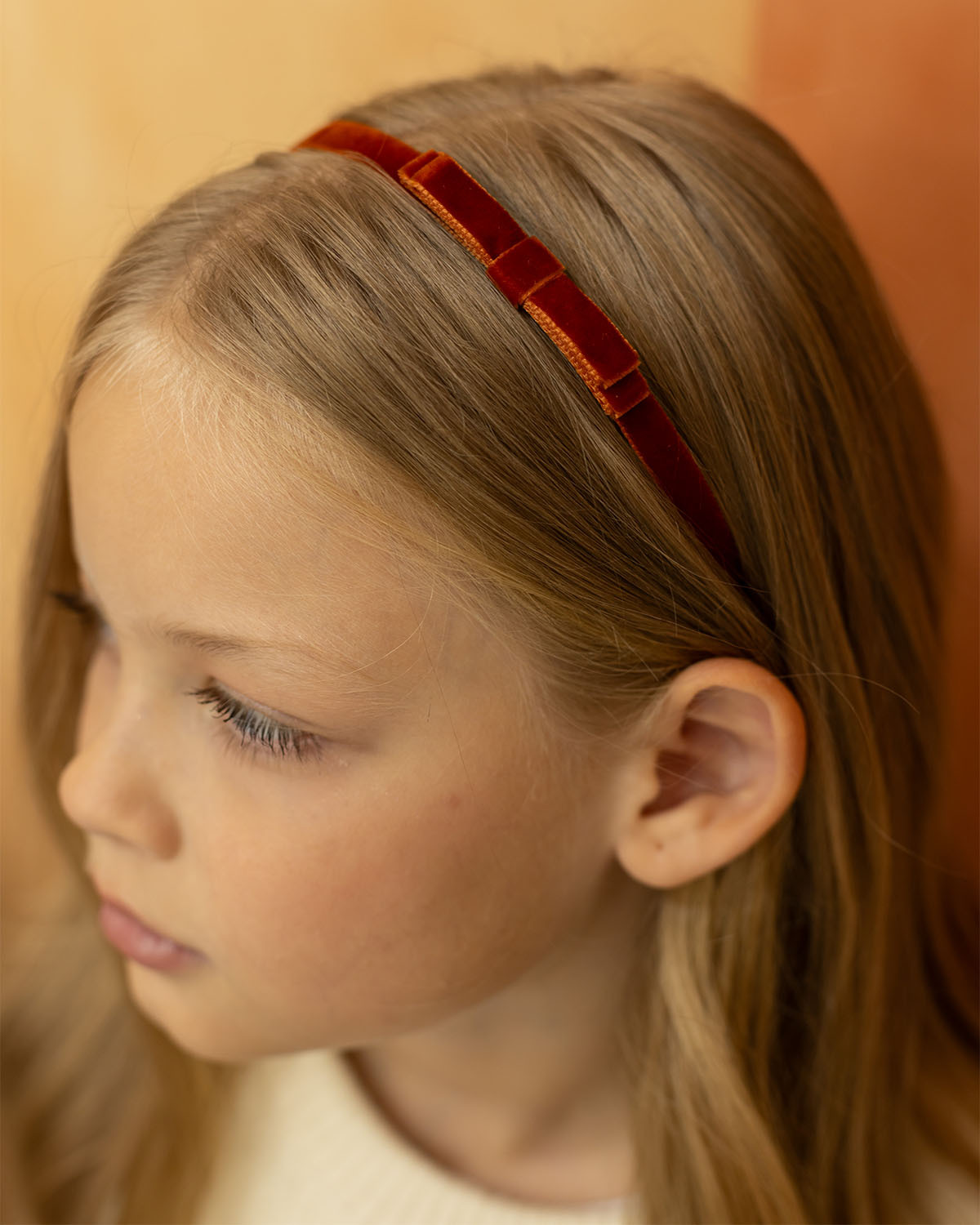 Бархатный ободок HOLLY BOW