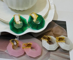 20141 - Серьги геометрической формы style by CELINE