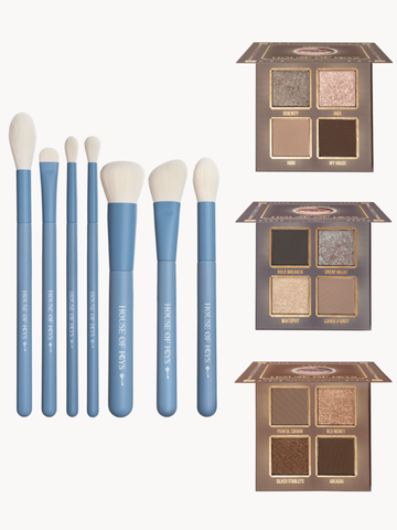 Набор из 7 кистей GRACEFUL BLUE & ANNA & DIANA & LANA