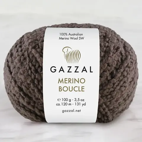Пряжа Gazzal Merino Boucle 3763