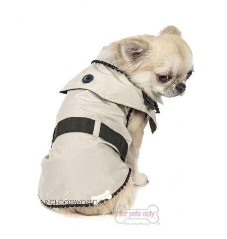 Тренч дождевичок бежевый "For Pets Only - My Trench Coat" (Италия)