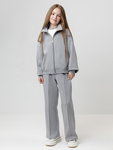 брюки  для девочки  КР 400878/серый 3911 к655