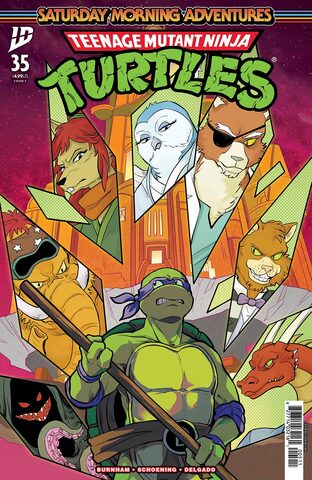 Teenage Mutant Ninja Turtles Saturday Morning Adventures Continued #35 (Cover C) (ПРЕДЗАКАЗ!)