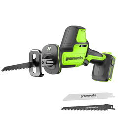 Сабельная пила Greenworks GPT-CRS-25 24V (80 мм) аккумуляторная, без АКБ и ЗУ