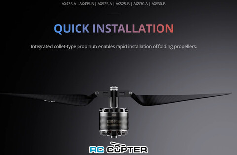 T-Motor AX530-A KV260 (20", 12S, 12.7 кг)