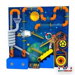 Интерактивная стена «Космические приключения», 2,2×1,8×0,5 м