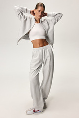 Штаны бананы Светло-серый меланж