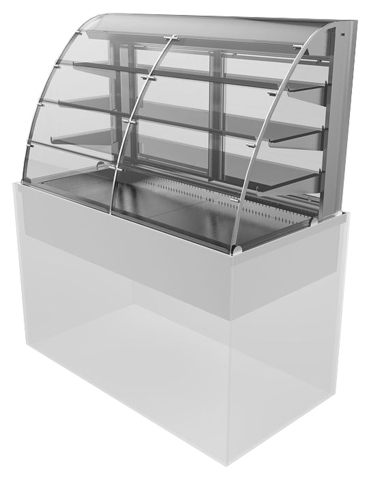 Витрина холодильная Apach Chef Line LDRRSIL3W4С