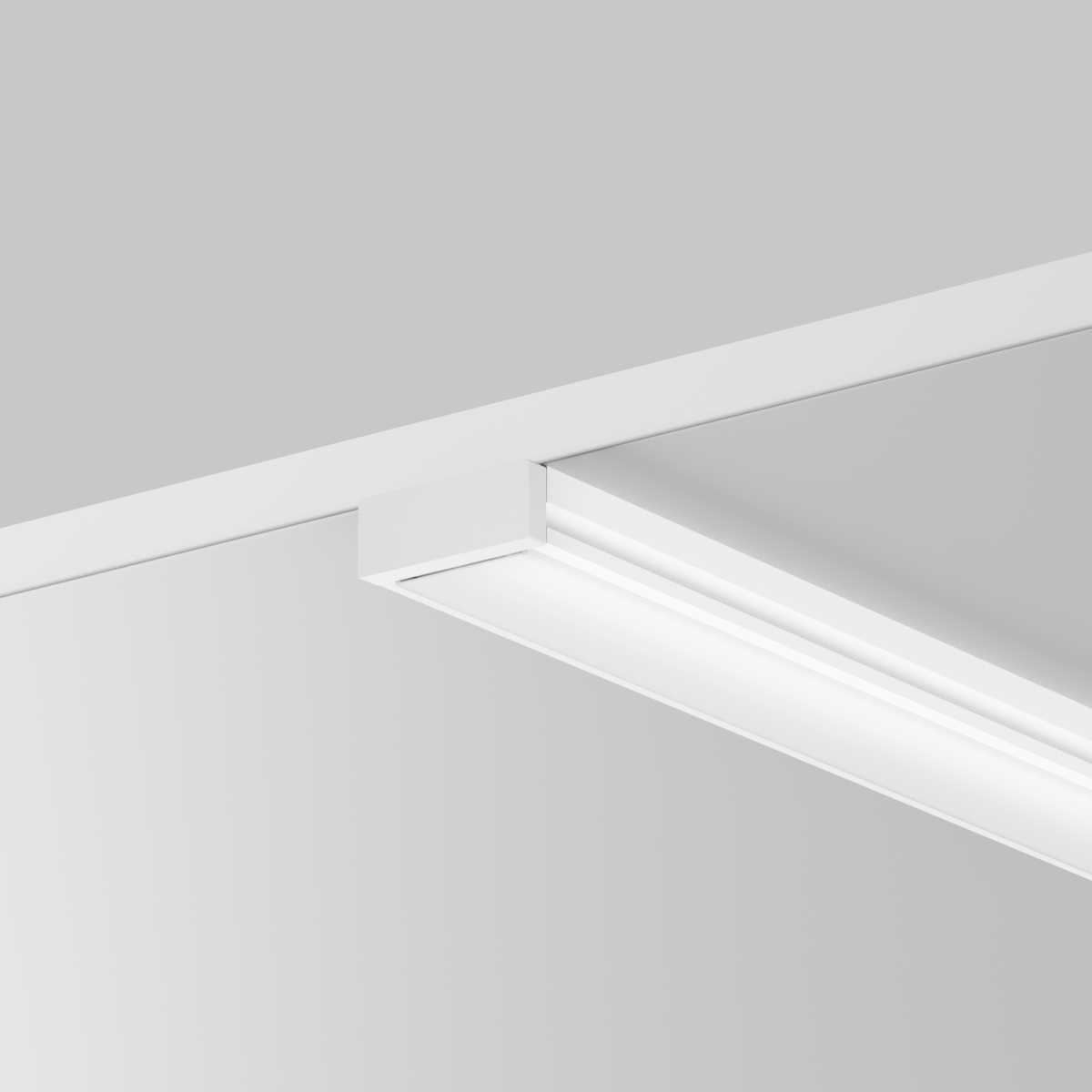 Алюминиевый профиль накладной 15x6 (Белый, 2 м), ALM-001-W-2M Maytoni Led Strip 631004