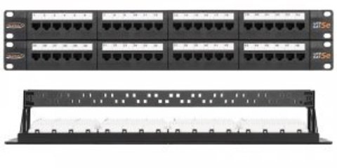 Патч-панель NIKOMAX NMC-RP48UD2-2U-BK