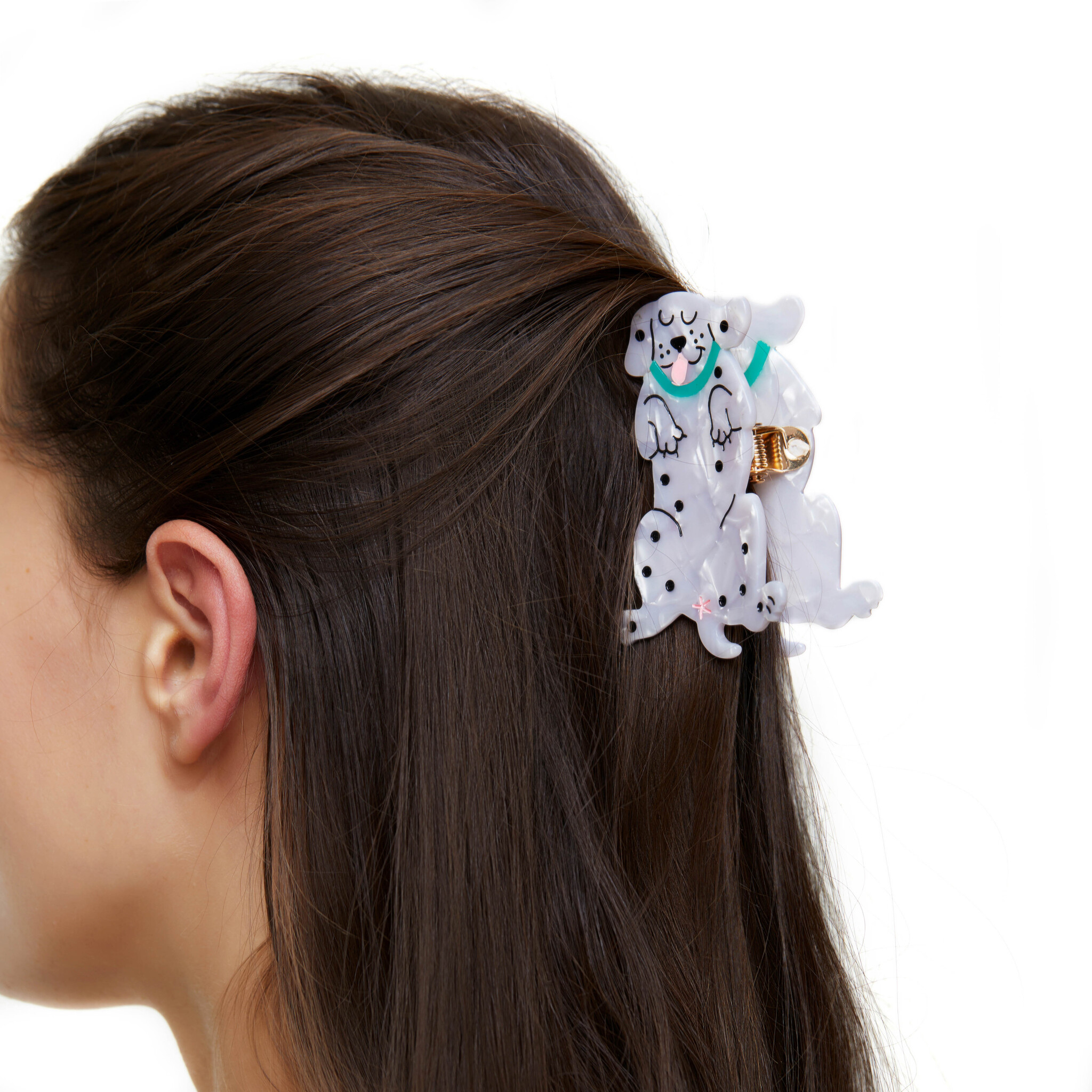 Крабик Dalmatian Hair Claw