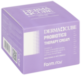 Крем с пробиотиками для восстановления кожи DERMA CUBE Probiotics Therapy Cream FARMSTAY