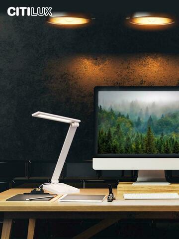 Настольная светодиодная лампа Citilux Ньютон CL803080