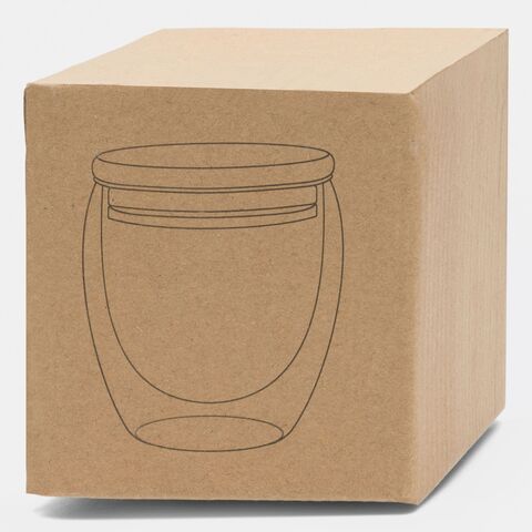 Стакан с двойными стенками BAMBOO ART S, объем ок. 250 ml
