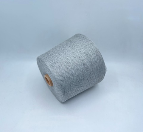 Manifatture Tessili Bresciane (пр.Италия), art-Carla 2/50 2500м/100гр,60%Хлопок 40%Меринос, цвет- Серый(764) , арт-31908